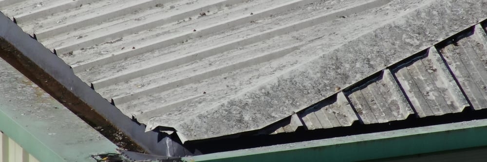 A UAV performing a drone building inspection