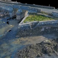 3D model of historic causeway in Galway