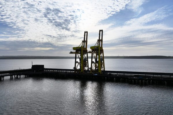 Industrial port cranes