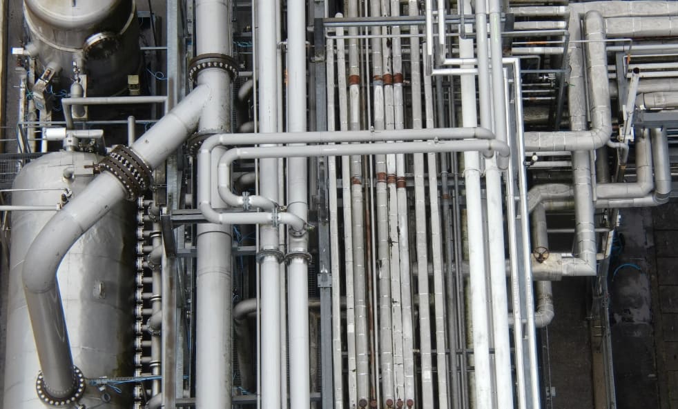 Large and small pipes including insulated pipes